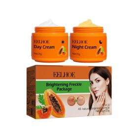 EELHOE Papaya Freckle Cream Lightens Dark Spots On The Face, Brightens And Moisturizes The Skin Early And Late